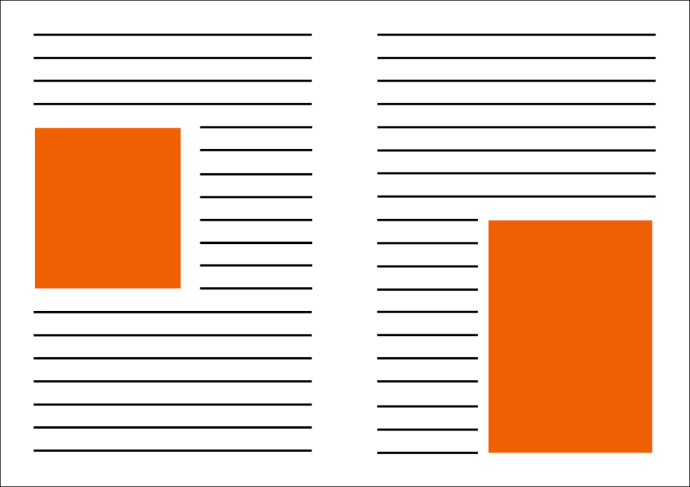 Figura 4. Un esempio di pagina senza lo sfondo giallo né i quadretti.